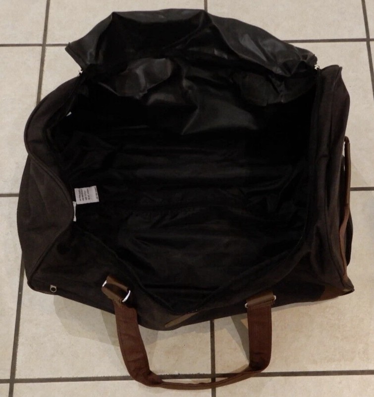 Bella Russo Dark Charcoal Rolling Luggage Bag with Collapsible Handle gallery
