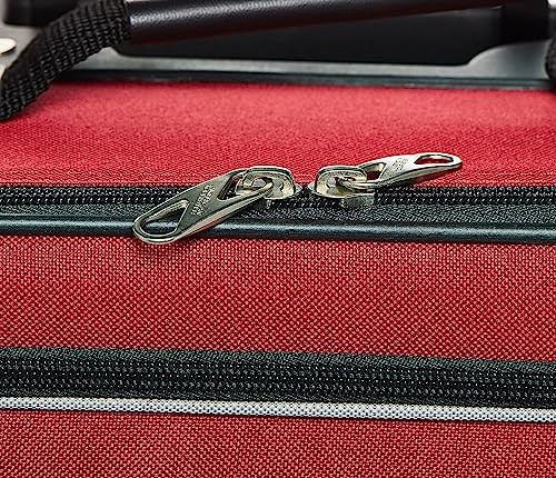AMERICAN TOURISTER FIELDBROOK XLT SOFTSIDE LUGGAGE 3-PIECE SET - RED/BLACK gallery
