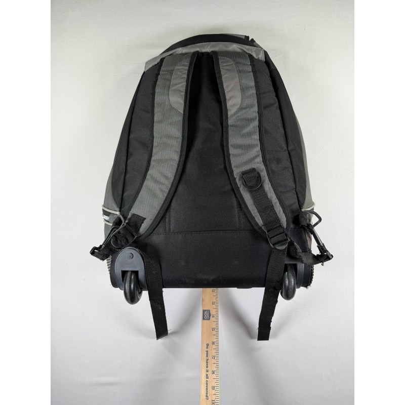 Jeep Authentic Rolling Travel Backpack Carry On Luggage Bag Telescoping Handle gallery