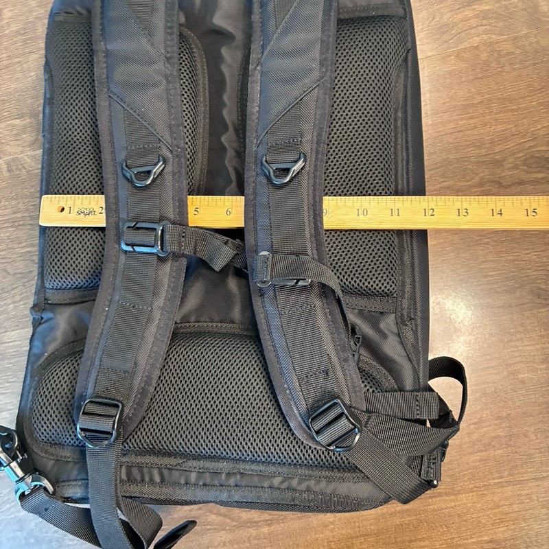 EBAGS Pro Slim Weekender Backpack Bag Black Travel Carry On Fits 17" Laptop Zip gallery