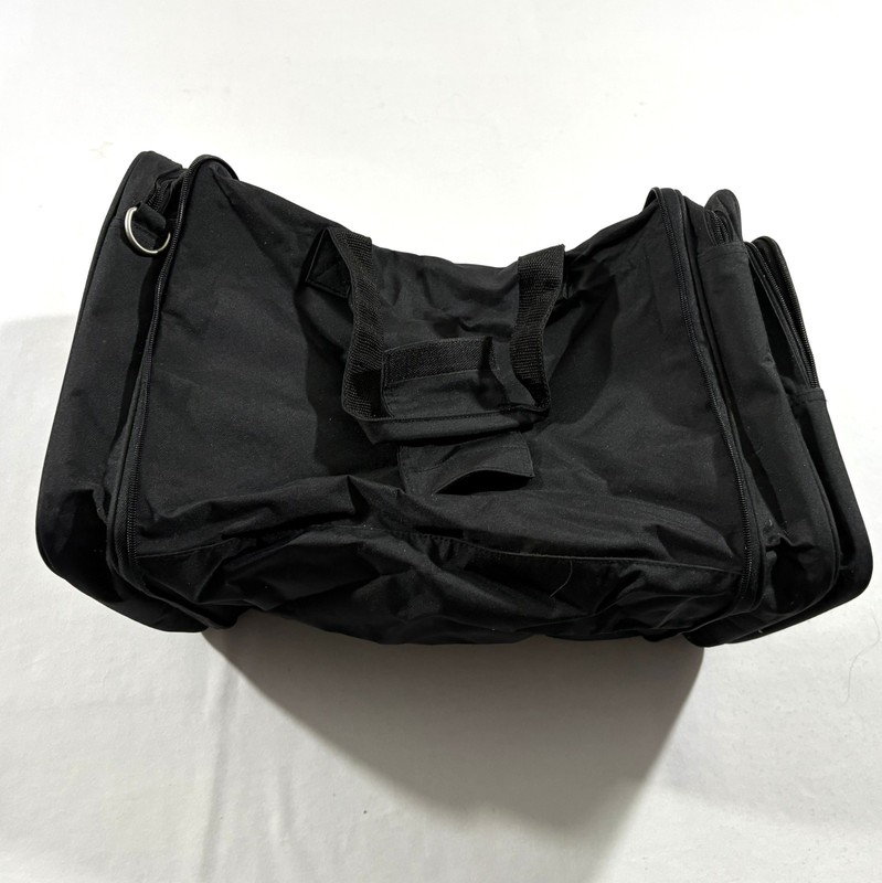 Land Rover Black Expandable Shoulder Duffle Bag Collapsible Travel Messenger OEM gallery