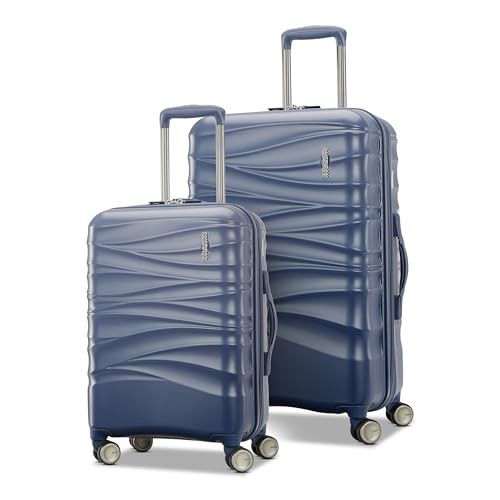 AMERICAN TOURISTER CASCADE HARDSIDE LUGGAGE WITH SPINNER WHEELS 2PC SET 20/24