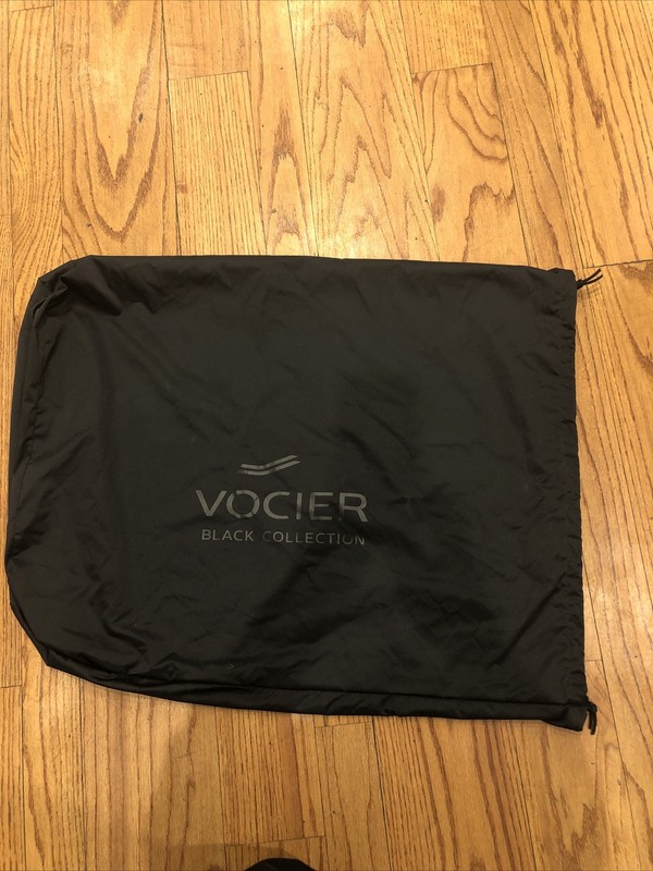 Vocier Black Collection Bag Drawstring Dust bag 30”h X 24”w For Carry On Luggage