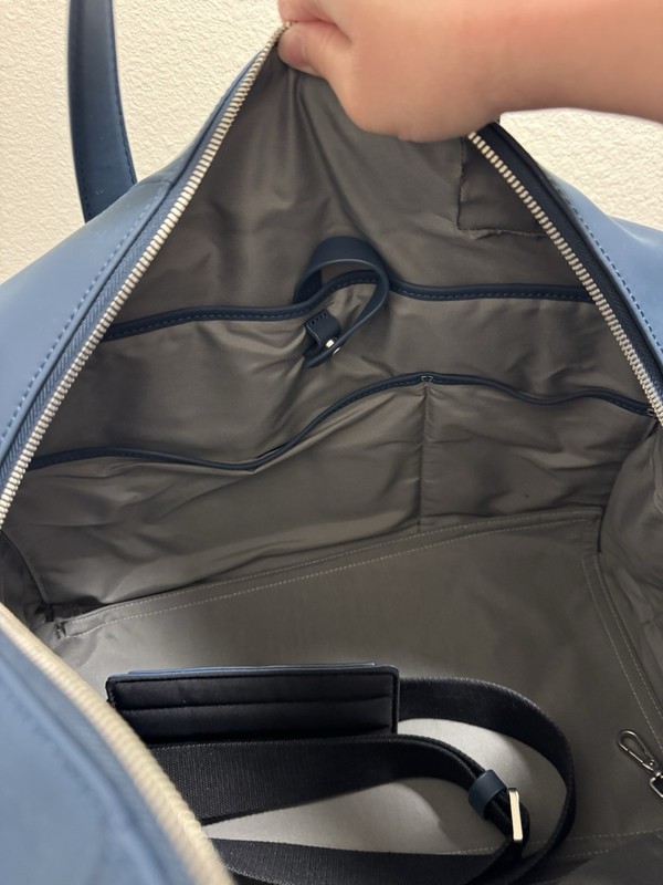 Away Blue Solid Weekender, Adjustable Strap, Dust Bag gallery