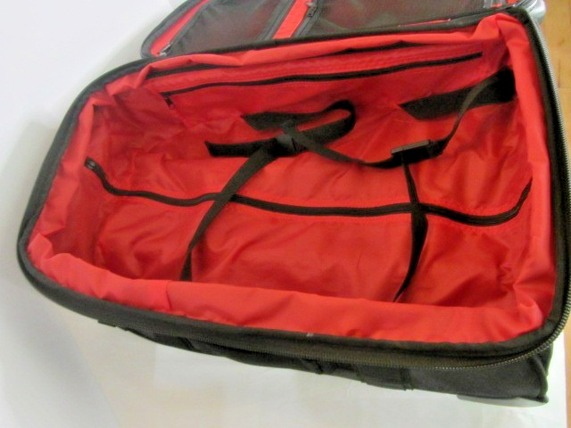 OGIO Fly Racing Expandable Layover Bag Black Grey Red Rolling Luggage Carry-On gallery