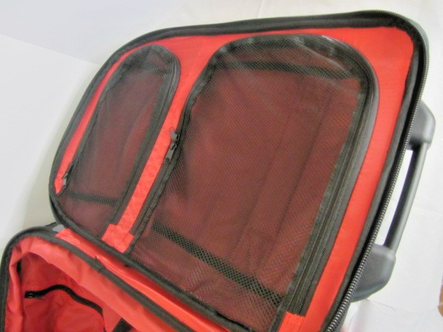 OGIO Fly Racing Expandable Layover Bag Black Grey Red Rolling Luggage Carry-On gallery