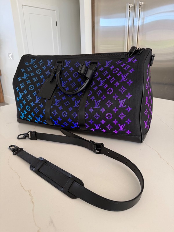 Louis Vuitton Monogram Light Up Keepall Bandouliere