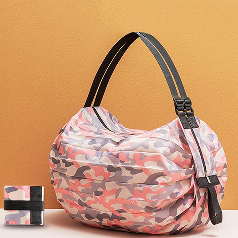 Foldable Storage Bag with Handle Portable Travel Camouflage Handbags 2024 New La gallery