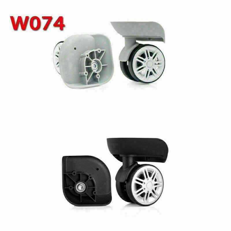2/4pcs Replacement Luggage Wheels 360° Swivel Spare Caster Suitcase Repairment