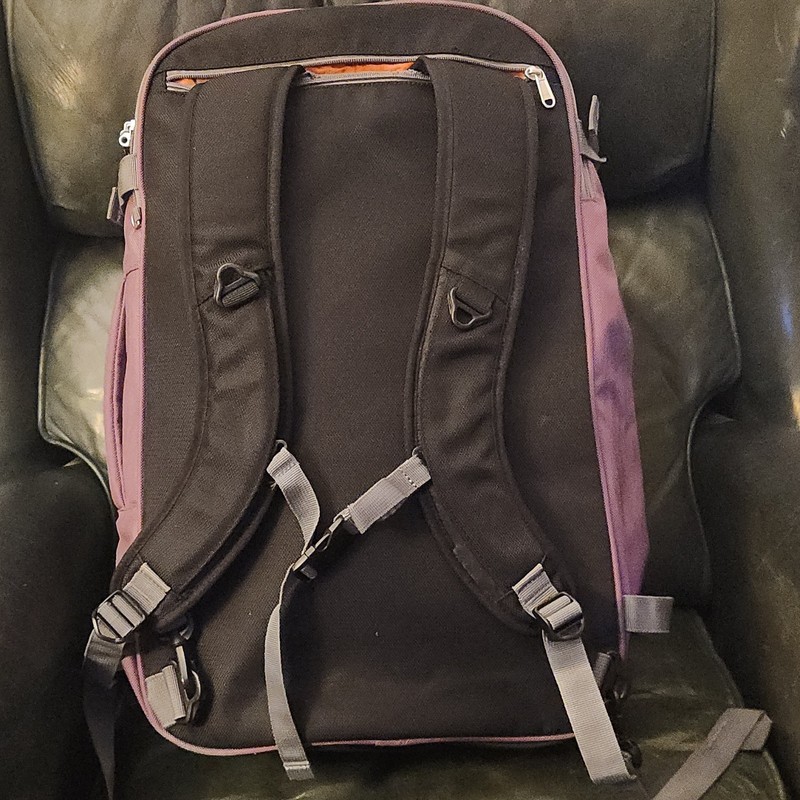 eBags 22" Purple Expandable Backpack Multiple Compartments EB2146-22 gallery