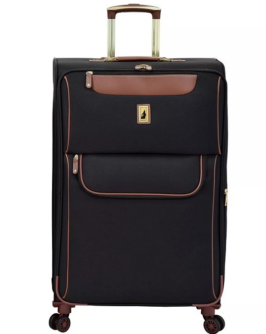 London Fog Westminster 32″ Expandable Check-In Spinner BLACK