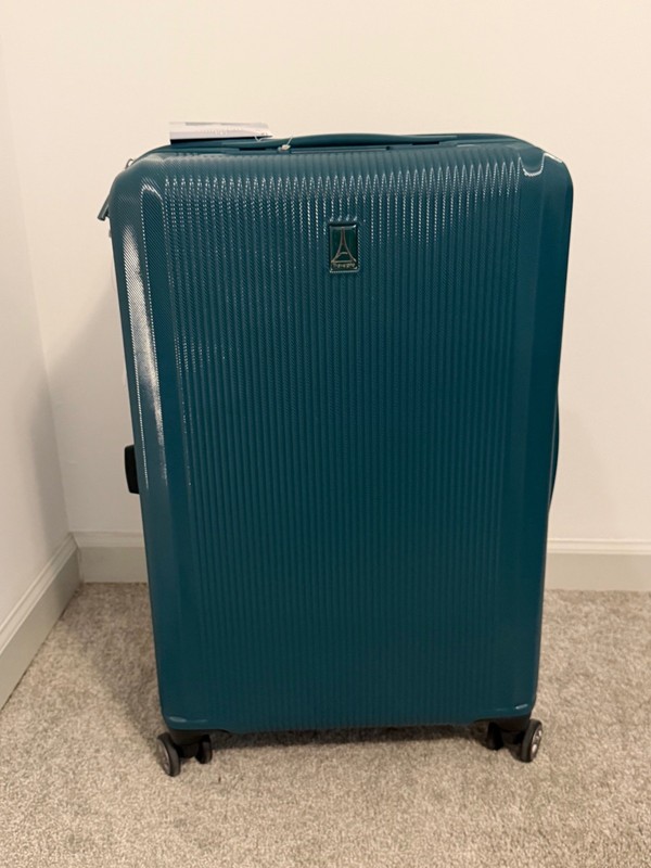 Travelpro Walkabout 6 Medium Check-In Hardside Spinner Teal Expandable TSA gallery