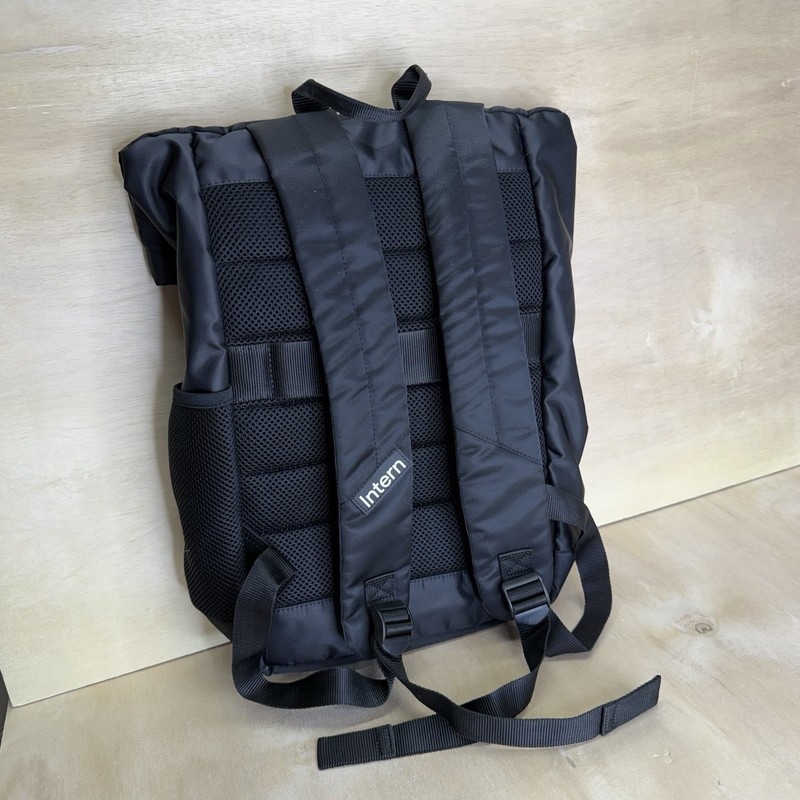 Google Black Backpack (Intern) w/ Adjustable Straps & Multiple Compartments gallery