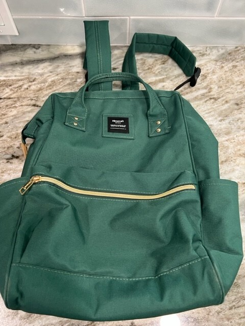 Himawari Travel School Backpack Work Business Green