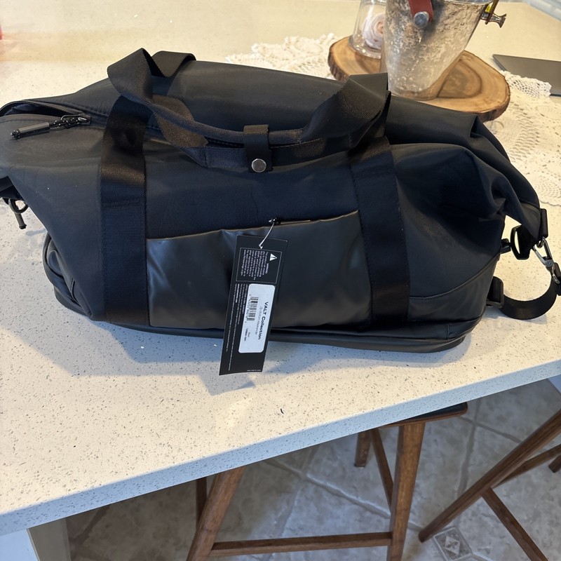 Samsonite Drop-Bottom Weekender Duffel Shoulder Bag Black 155205-1041
