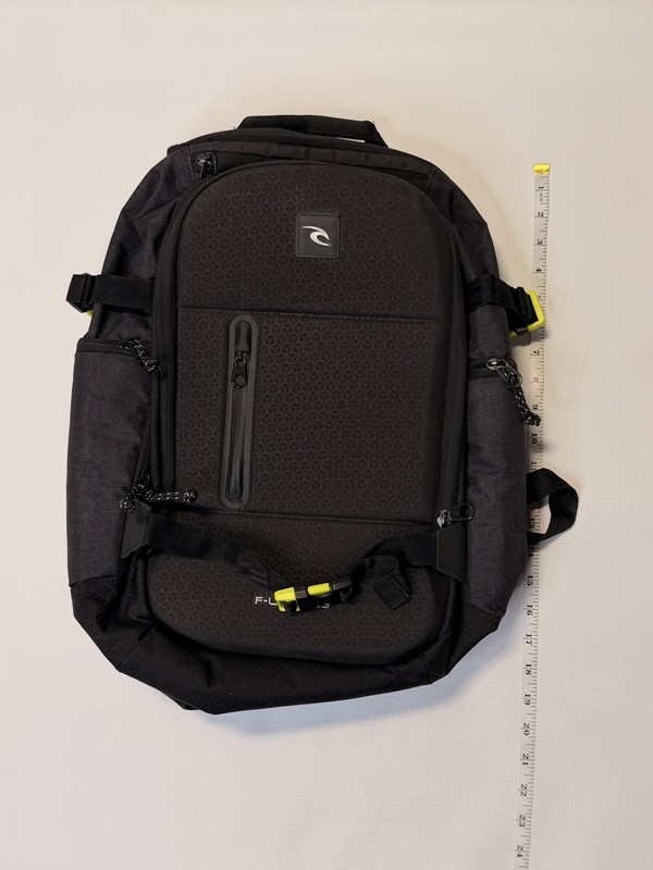 Rip Curl F-Light 35 Black 20" Travel Laptop Backpack Carry On Men Daypack Bag gallery