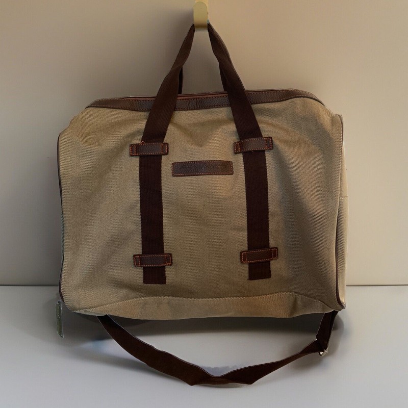 TOMMY BAHAMA Twill Travel Bag Weekender Large Duffel Luggage 20×15