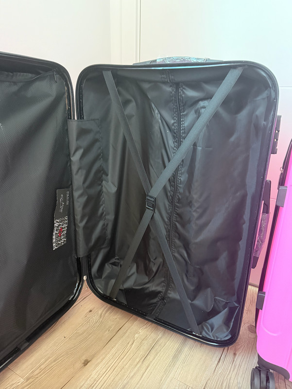 Set of 3 Brand New Pink Suitcases 28” 24” 21” Luggage Set 4 Wheels TSA Lock! gallery