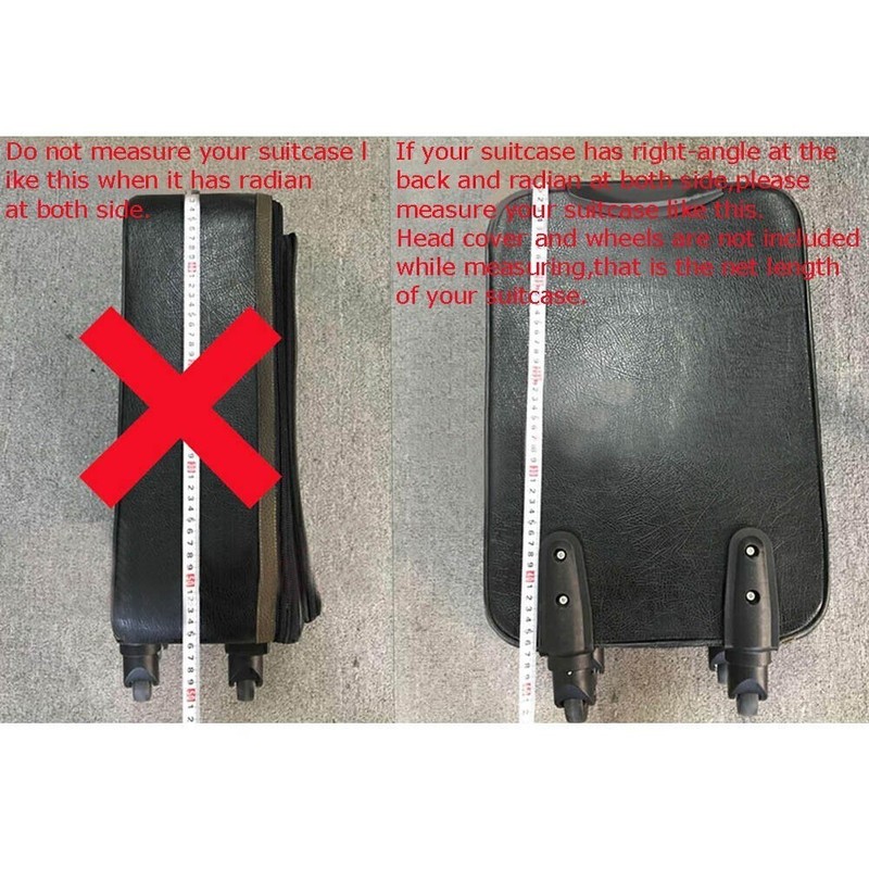 Luggage Handle Replacement Suitcase Telescopic Pull out Spare Part G072 18-28in gallery