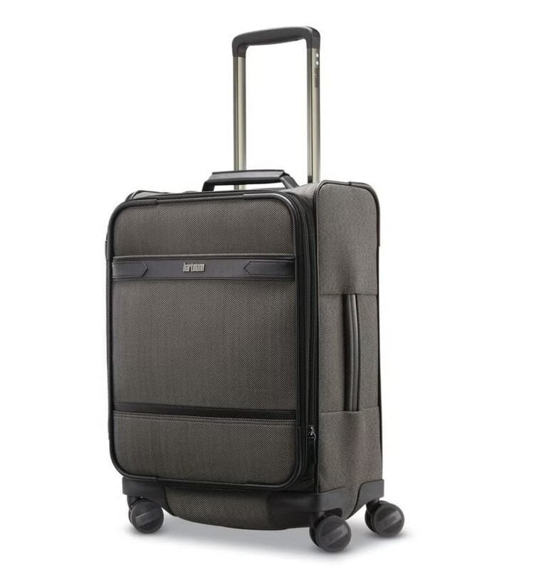 Hartmann Herringbone DLX Small Carry-on Spinner Gray Color