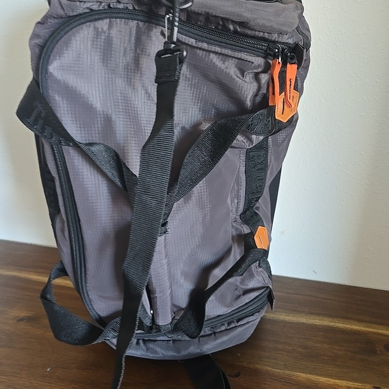 Timberland Highgate Spring Collection 22" Duffle Travel Bag Gray Orange Black gallery