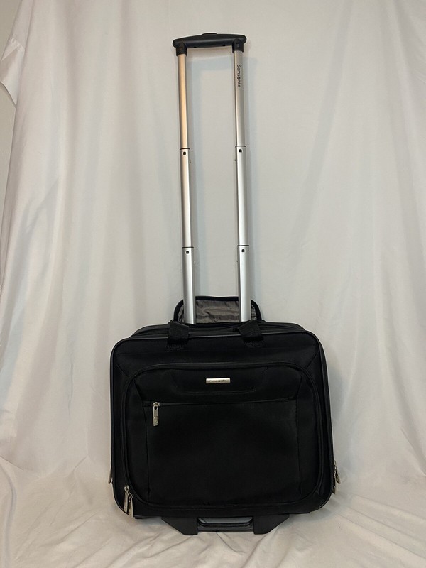 Samsonite Rolling Wheeled Overnight Briefcase Laptop Travel Bag Luggage