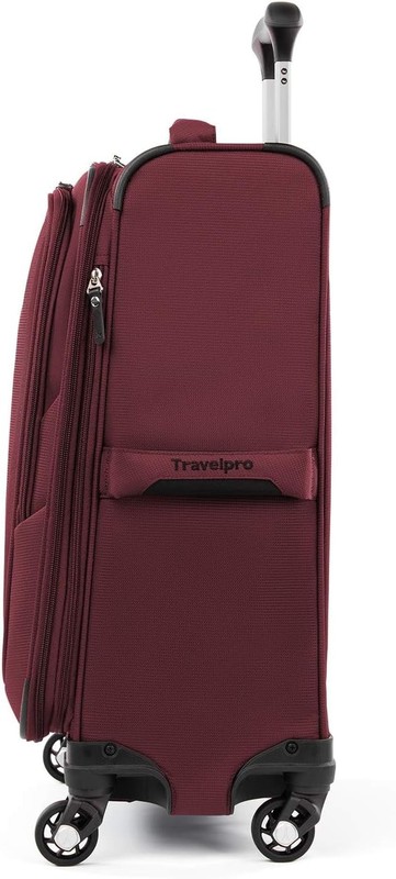 Travelpro Maxlite 5 Softside 2pc Set Expandable Carry On Luggage, Burgundy.. gallery