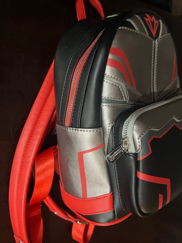 Marvel Loungefly Falcon Multicolor Mini Backpack - Very Good - See Photos gallery