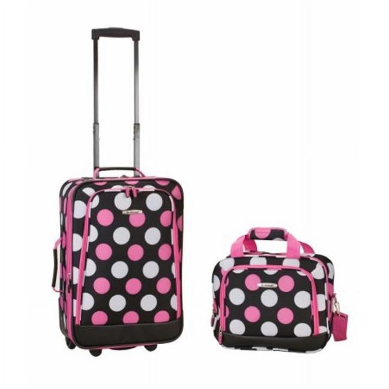 Fashion Softside Upright 2 Piece Luggage Set F102