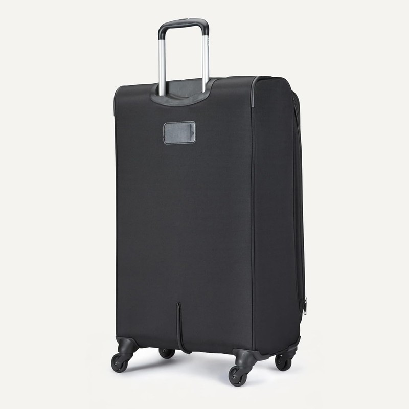28" Large Checked Softside Expandable Suitcase with 360-Degree Multi-Directional gallery