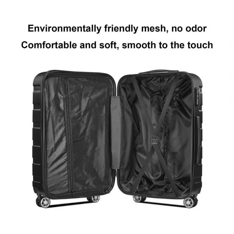 Hardside Carry On Luggage 20" Suitcase Spinner Wheels TSA Lock Airline Approved gallery
