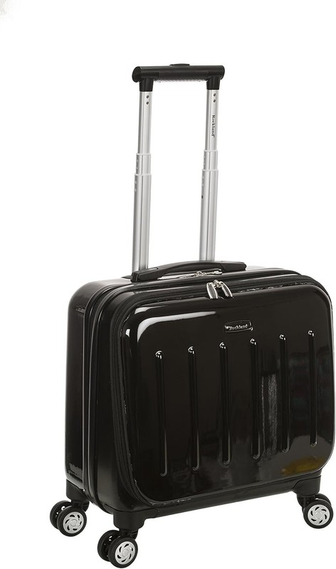 Revolution Hardside Rolling Computer Case Black Carry-On 17-Inch