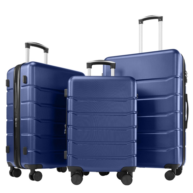20″24″28″ Trolley Case Suitcase Lightweight Spinner Luggage Bag TSA Lock