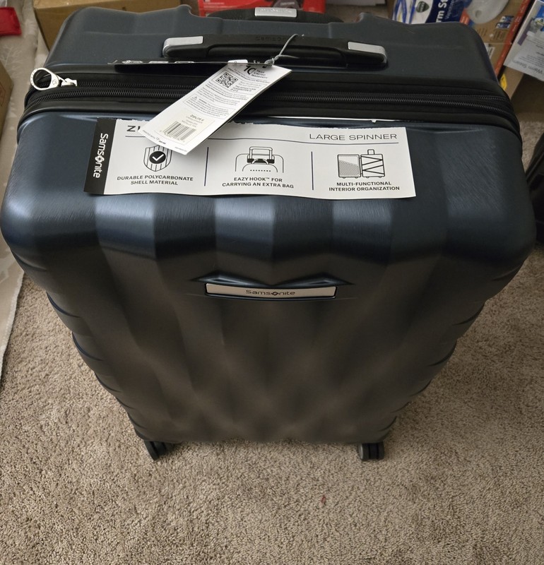 Samsonite Octiv 29” Large Expandable Spinner Luggage Dark Teal MSRP $357 NEW gallery