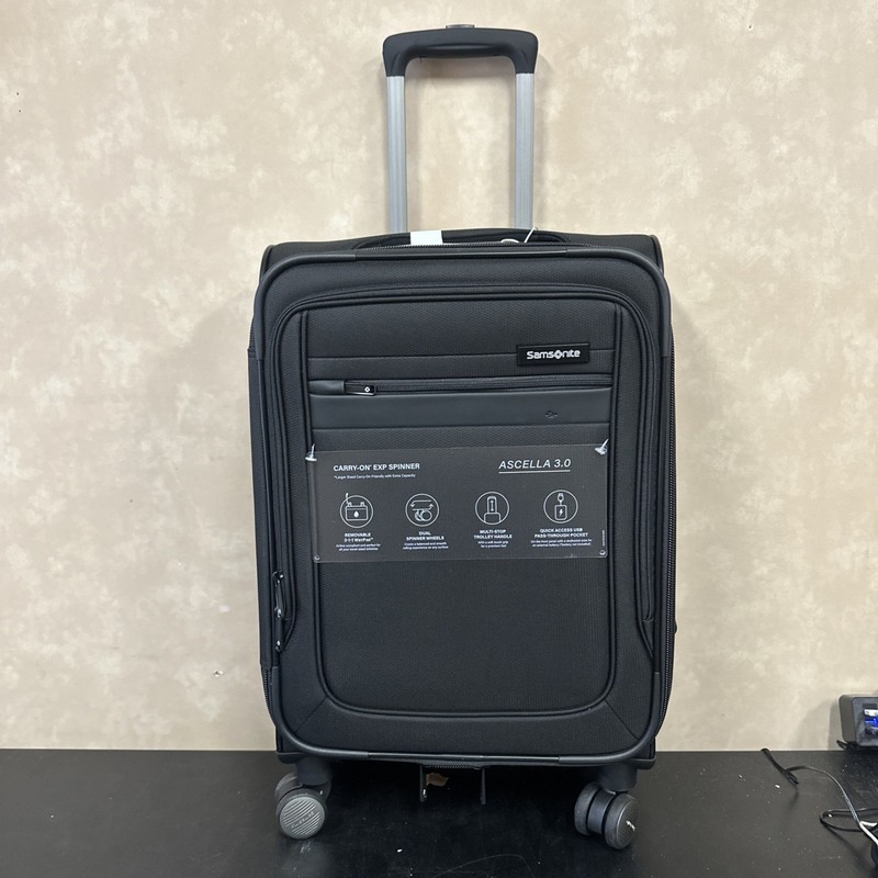 Samsonite Ascella 3.0 20″ Carry On Spinner Black 145053-1041