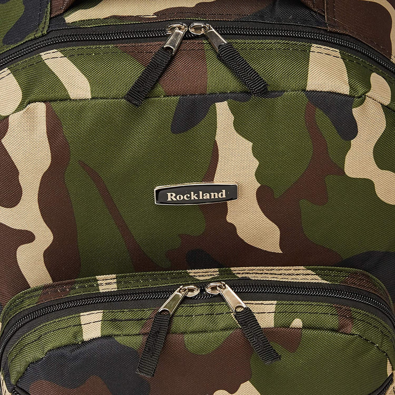 Double Handle Rolling Backpack, CAMO, 17-Inch gallery