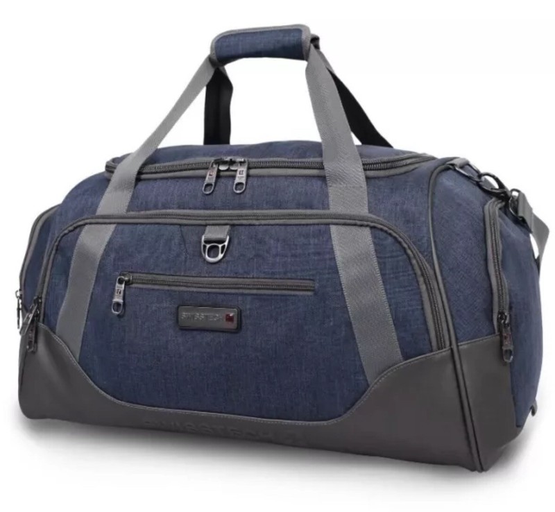 SwissTech Excursion Blue 24" Travel Duffel 10.5x24x12" (Walmart Exclusive)