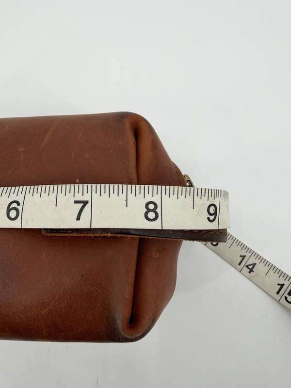 Rustico Genuine Leather Dopp Kit Men’s Travel Toiletry Bag Zip Closure gallery