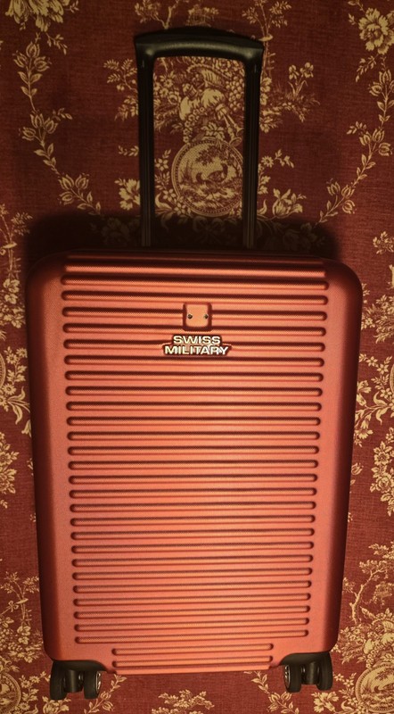 Swiss Military Carry-On Spinner In Red - NEW gallery