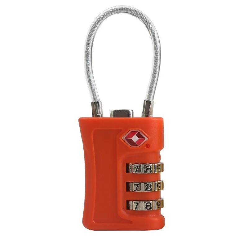 TSA Approved 3 Digit Combination Travel Lock Luggage Suitcase Bag Security Padlo