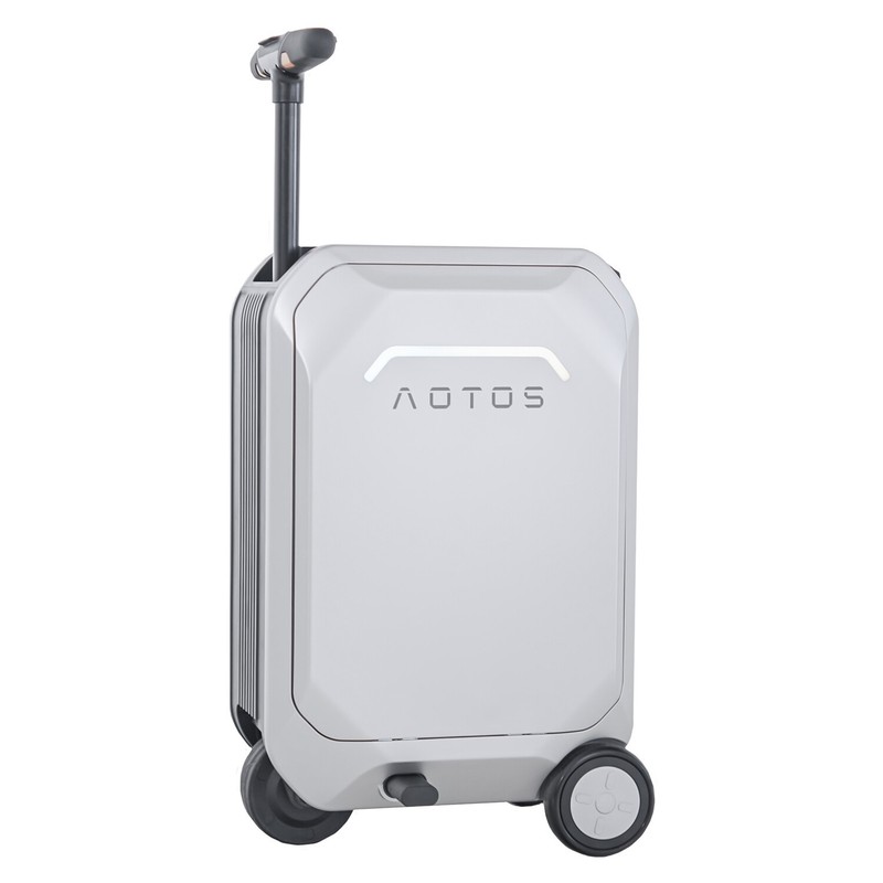 20″ L2 Electric Smart Rideable Suitcase 31L Luggage Scooter Travel Buddy Silver