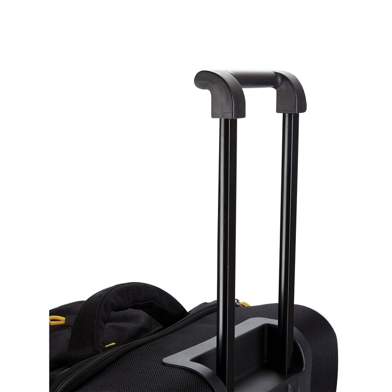 Large Rolling Duffel Bag Telescopic Handle In-line Skate Wheels Travel Gear New gallery