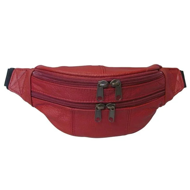 Amerileather 7310-1 Regular Assorted Leather Fanny Packs