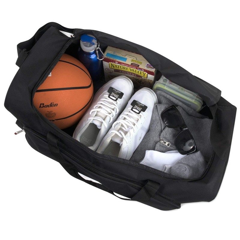 24 Inch 55 Liter Weekender Overnight Duffel Shoulder Bag for Men, Women, Teens, gallery