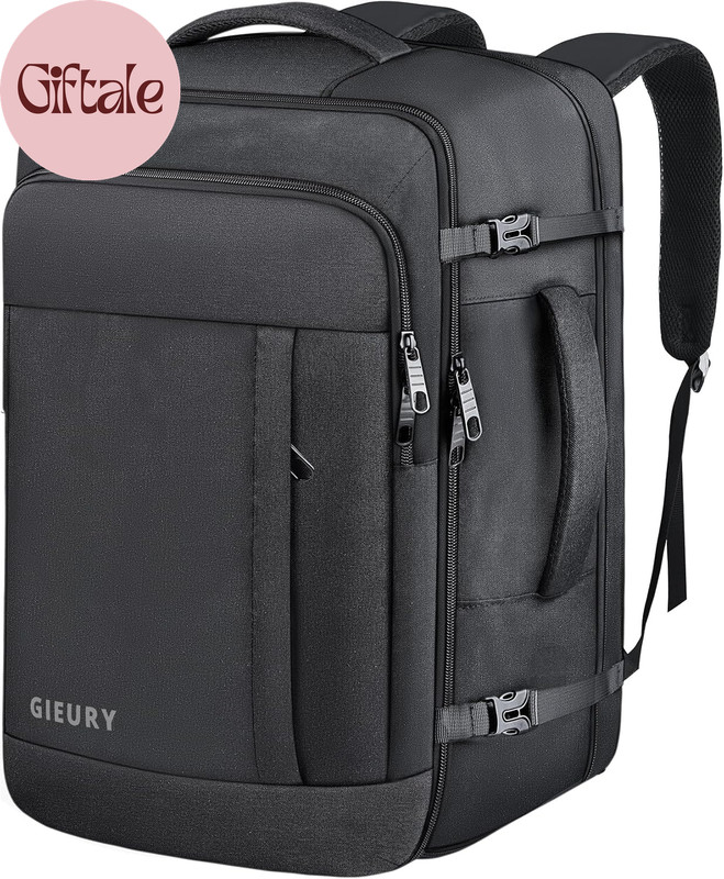 Carry on Backpack, 50L Travel Backpack, Luggage Backpack TSA Flight Approved Lap
