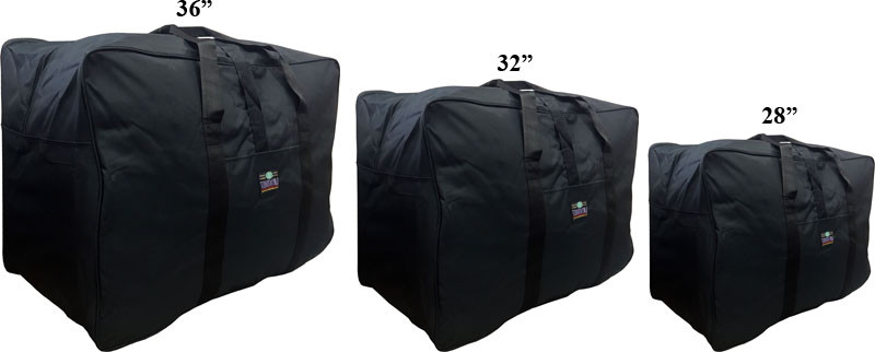 28″/ 32″/ 36″ Polyester Square Jumbo Bag / Cargo Bag / Suitcase – Heavy Duty