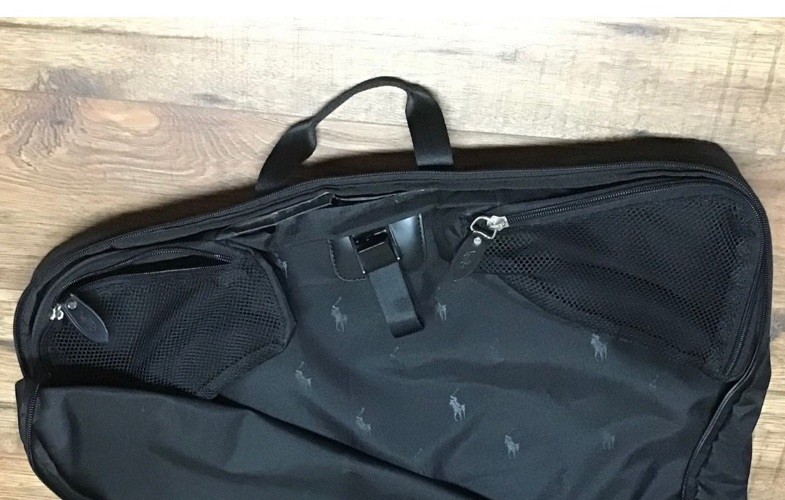 Ralph Lauren Polo Garment Travel Bag Small Pony Logo FREE SHIPPING gallery