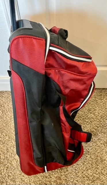 USMC Branded Rolling Travel Bag Telescopic Handle. NWOT. gallery