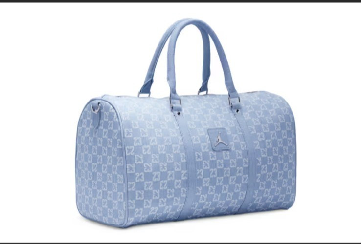 New Authentic Jordan Monogram 25L Duffle Bag *LIMITED EDITION DENIM Color* gallery