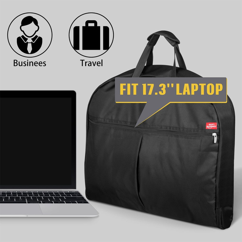 Heavy Duty Waterproof Hanging Garment Bag for Travel Foldable Carry On Suit Bag gallery